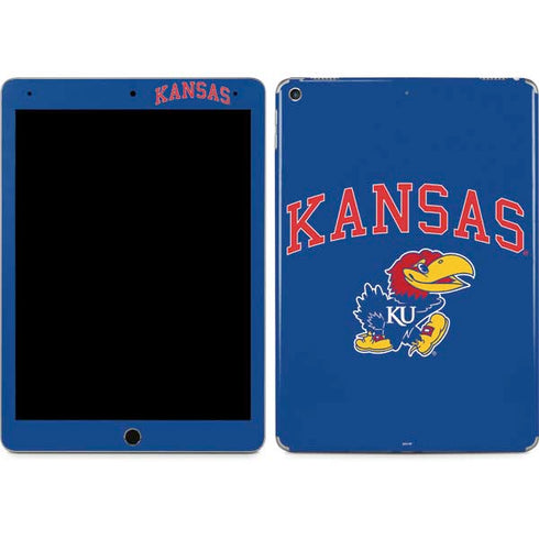 University of Kansas Collegiate Text iPad Skins