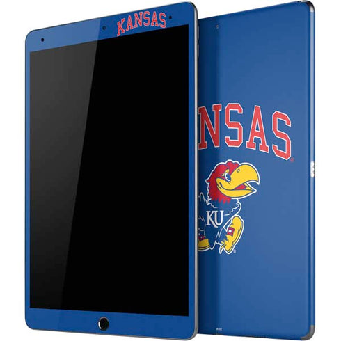 University of Kansas Collegiate Text iPad Skins