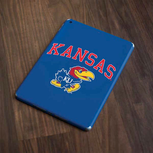 University of Kansas Collegiate Text Apple iPad Skin