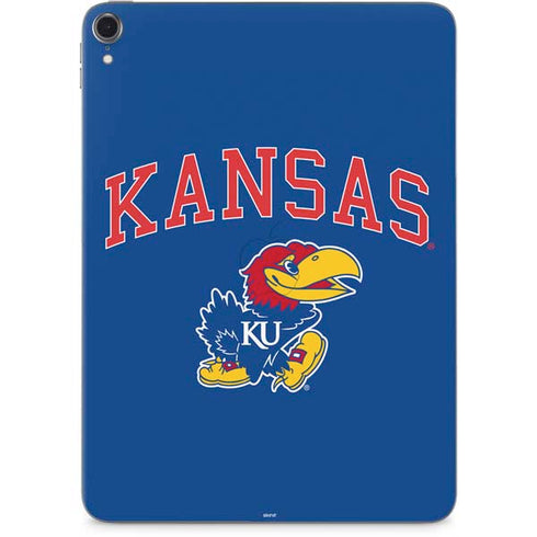 University of Kansas Collegiate Text Apple iPad Pro Skin
