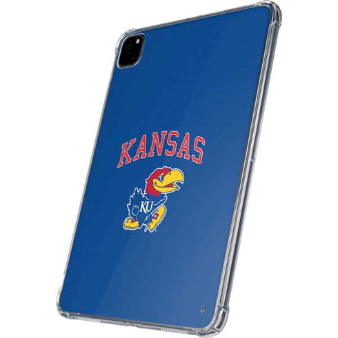 University of Kansas Collegiate Text iPad Pro 11in (2024) Clear Case