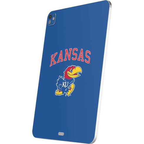 University of Kansas Collegiate Text iPad Pro 13in M4 (2024) Skin