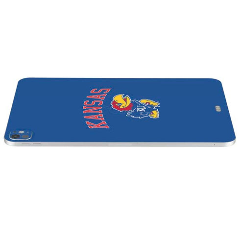 University of Kansas Collegiate Text iPad Pro 13in M4 (2024) Skin