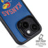 University of Kansas Collegiate Text iPhone 14 Plus Kickstand Case