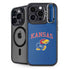 University of Kansas Collegiate Text iPhone 14 Pro Max Kickstand Case