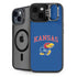 University of Kansas Collegiate Text iPhone 15 Kickstand Case