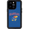 University of Kansas Collegiate Text iPhone 15 Pro Waterproof Case