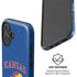 University of Kansas Collegiate Text iPhone 16 Magsafe Impact Case