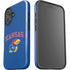 University of Kansas Collegiate Text iPhone 16 Plus Impact Case