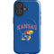 University of Kansas Collegiate Text iPhone 16 Plus Magsafe Impact Case