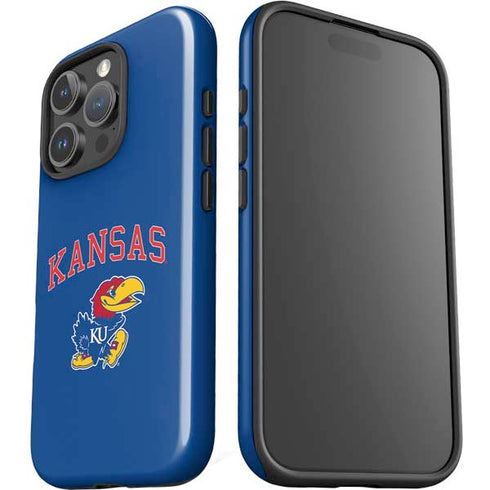 University of Kansas Collegiate Text iPhone 16 Pro Impact Case