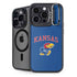 University of Kansas Collegiate Text iPhone 16 Pro Kickstand Case
