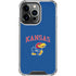 University of Kansas Collegiate Text iPhone 16 Pro Max Clear Case