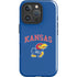 University of Kansas Collegiate Text iPhone 16 Pro Max Impact Case