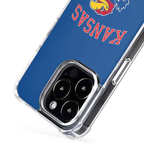 University of Kansas Collegiate Text iPhone 16 Pro Max MagSafe Case