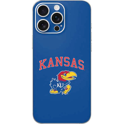 University of Kansas Collegiate Text iPhone 16 Pro Max Skin