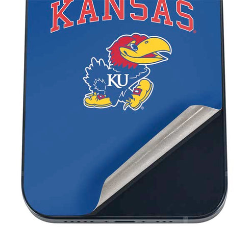 University of Kansas Collegiate Text iPhone 16 Skin