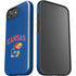 University of Kansas Collegiate Text iPhone 16e Impact Case