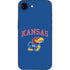 University of Kansas Collegiate Text iPhone 16e Skin