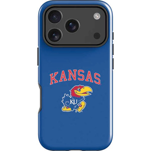 University of Kansas Collegiate Text iPhone 18 Pro Impact Case