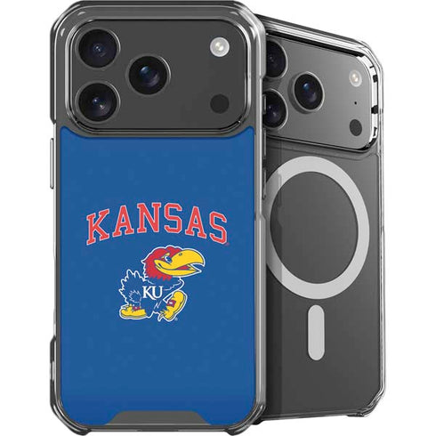 University of Kansas Collegiate Text iPhone 18 Pro Max MagSafe Case