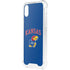 University of Kansas Collegiate Text iPhone XS Clear Case