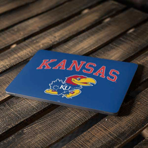 University of Kansas Collegiate Text Apple MacBook Air Skin
