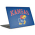 University of Kansas Collegiate Text MacBook Skins