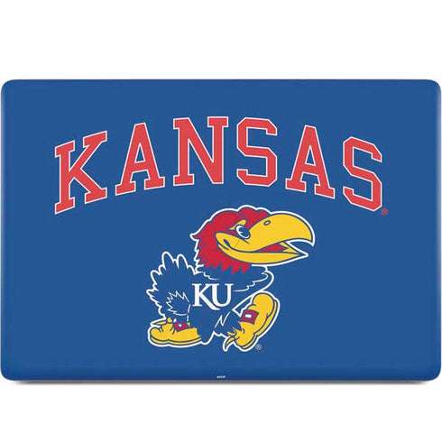 University of Kansas Collegiate Text MacBook Skins