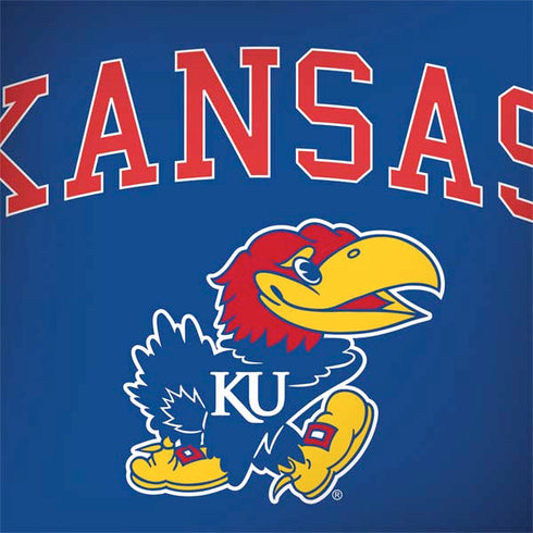 University of Kansas Collegiate Text MacBook Skins