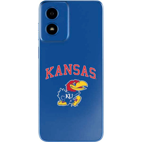 University of Kansas Collegiate Text Moto G Play 4G (2024) Skin