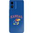 University of Kansas Collegiate Text Moto G Play 4G (2024) Skin