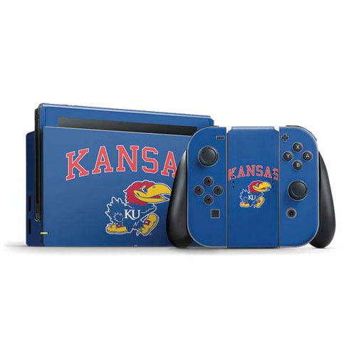 University of Kansas Collegiate Text Nintendo Skins