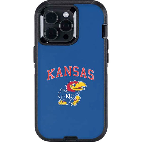 University of Kansas Collegiate Text Otterbox Defender iPhone Skin