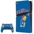 University of Kansas Collegiate Text PS5 Pro Bundle Skin