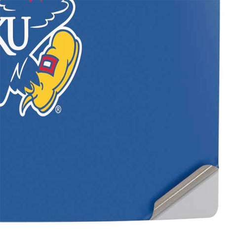 University of Kansas Collegiate Text PS5 Pro Console Skin