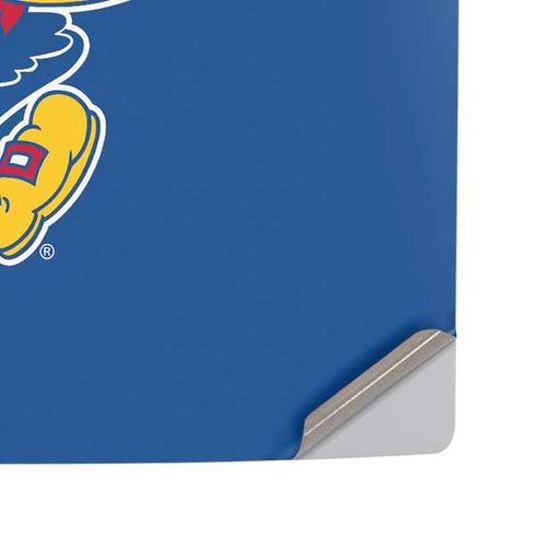 University of Kansas Collegiate Text PS5 Pro Disk Console Skin