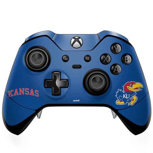 University of Kansas Collegiate Text Xbox One Skins