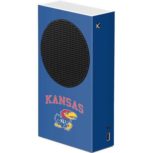 University of Kansas Collegiate Text Xbox Series S Skins