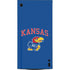 University of Kansas Collegiate Text XBox Series X Digital Edition Console Skin