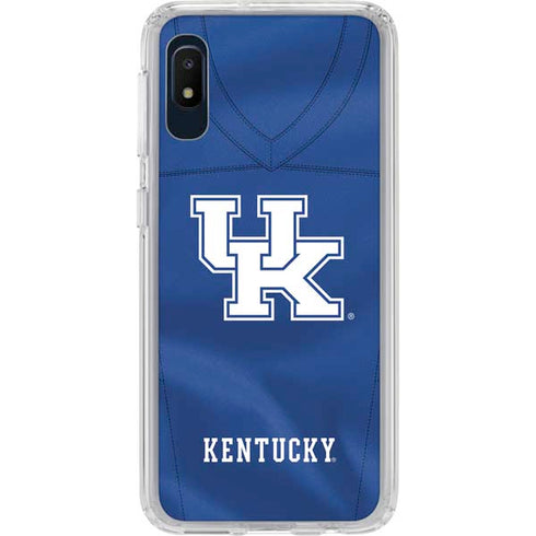 University of Kentucky Blue Jersey Galaxy A10e Clear Case