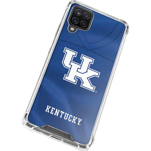 University of Kentucky Blue Jersey Galaxy A12 Clear Case