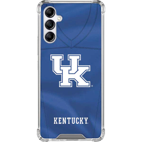 University of Kentucky Blue Jersey Galaxy A14 5G Clear Case