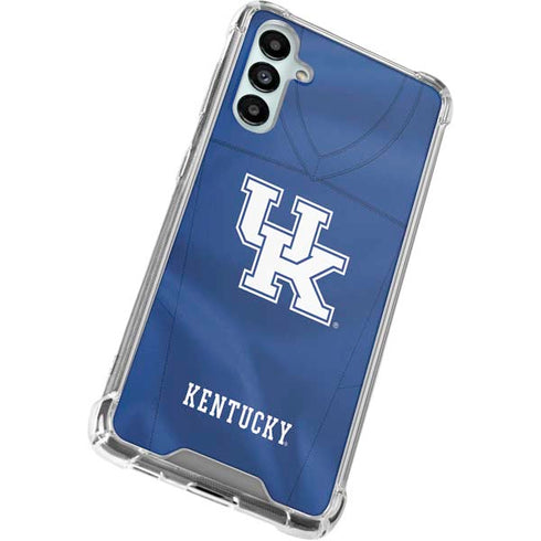 University of Kentucky Blue Jersey Galaxy A14 5G Clear Case