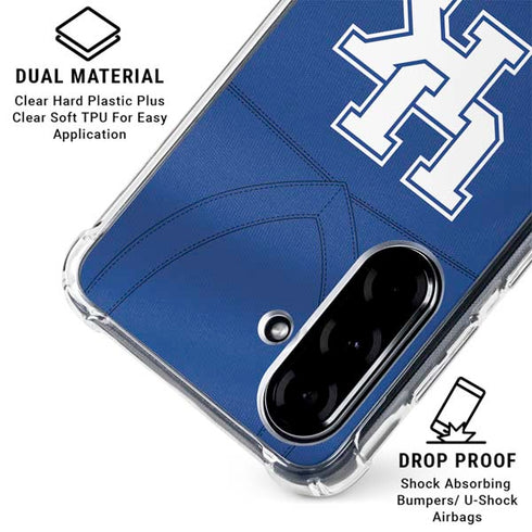 University of Kentucky Blue Jersey Galaxy A36 5G Clear Case