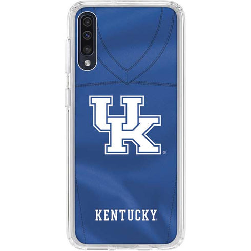 University of Kentucky Blue Jersey Galaxy A50 Clear Case