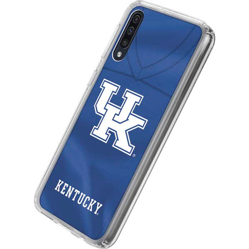 University of Kentucky Blue Jersey Galaxy A50 Clear Case