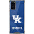University of Kentucky Blue Jersey Galaxy Note20 5G Clear Case