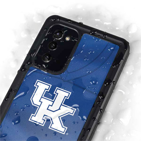University of Kentucky Blue Jersey Galaxy Note20 5G Waterproof Case