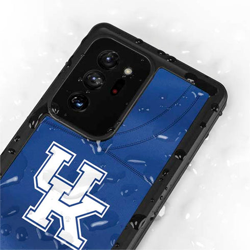 University of Kentucky Blue Jersey Galaxy Note20 Ultra 5G Waterproof Case